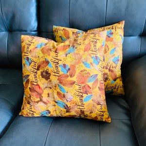 Thankful Fall Throw Pillows
